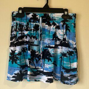 Garage Palm Tree Mini Skirt